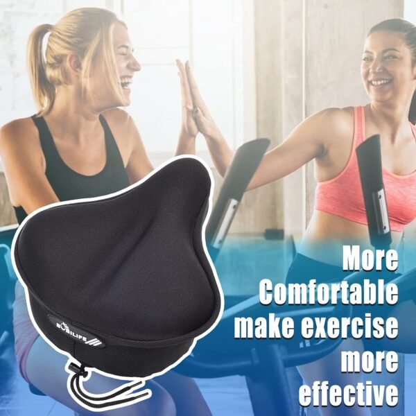 Extra Thick Gel Bicycle Seat Cover for Road Bikes