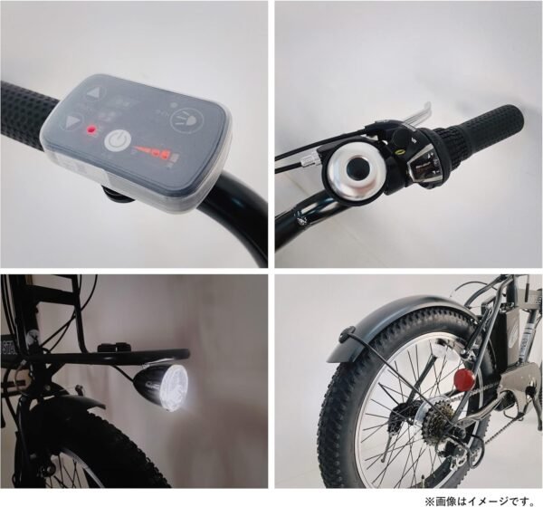 FDB206L Folding Bicycle 6 Speed Gears